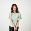 【ピースフィットクール】遮熱・UV対策　ひんやりサラサラ　フレア袖Ｔシャツ