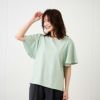 【ピースフィットクール】遮熱・UV対策　ひんやりサラサラ　フレア袖Ｔシャツ