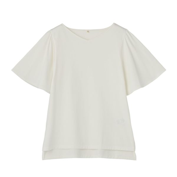 【ピースフィットクール】遮熱・UV対策　ひんやりサラサラ　フレア袖Ｔシャツ