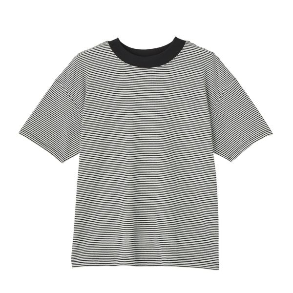 サラサラ　ハリヌキリブ半袖Ｔシャツ