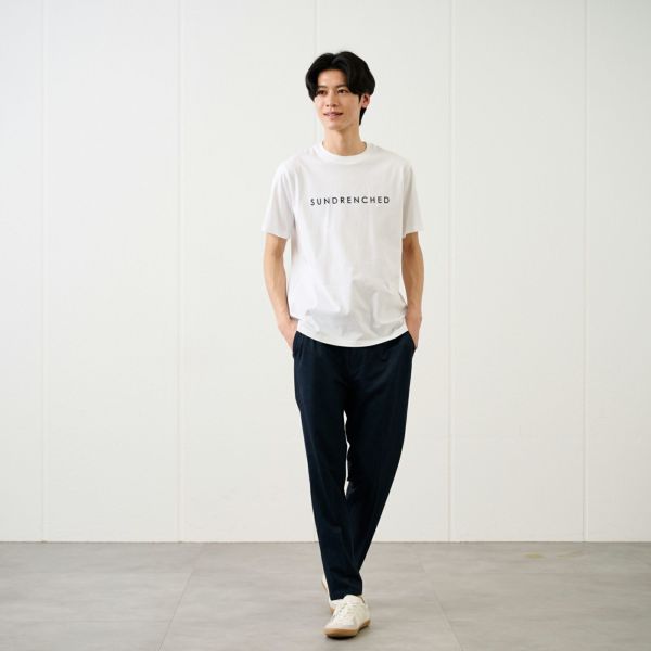 オーガニックコットン　プリント半袖Ｔシャツ