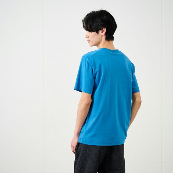 シルキーコットンスムース半袖Tシャツ