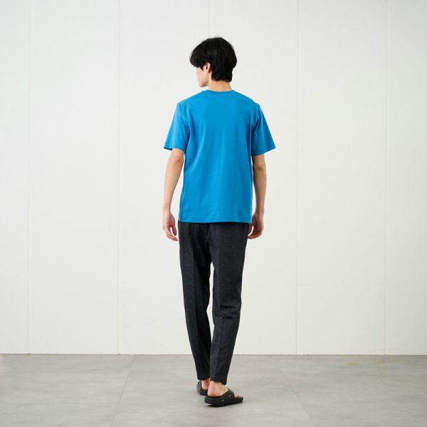 シルキーコットンスムース半袖Tシャツ