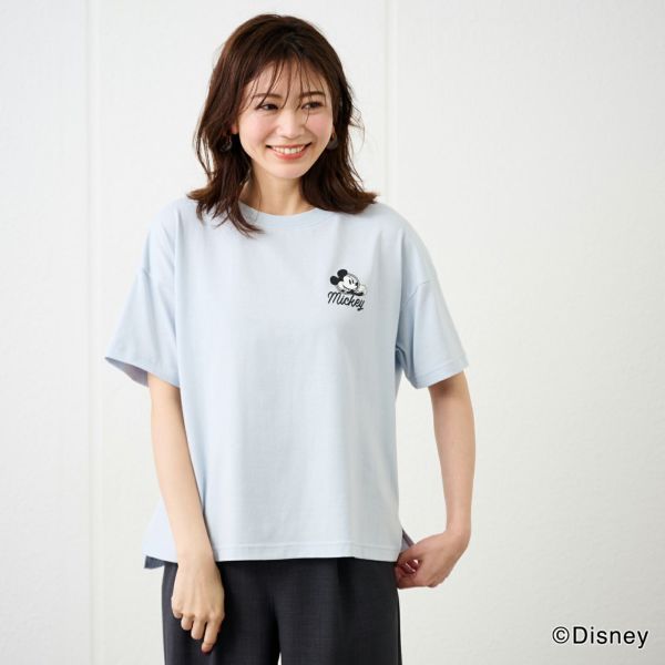 ディズニーミッキープリントＴシャツ