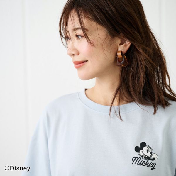 ディズニーミッキープリントＴシャツ