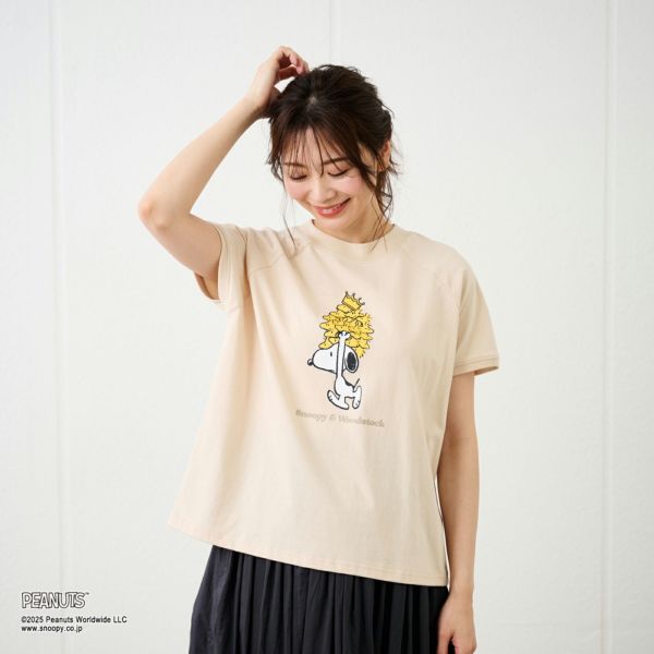 スヌーピー　プリントＴシャツ（スヌーピー＆ウッディ）