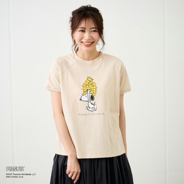 スヌーピー　プリントＴシャツ（スヌーピー＆ウッディ）