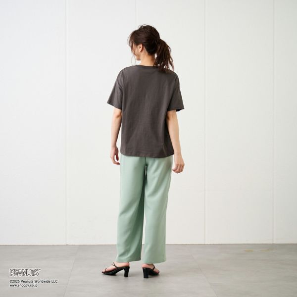 スヌーピー　プリントＴシャツ（顔モチーフ）