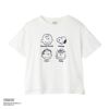 スヌーピー　プリントＴシャツ（顔モチーフ）