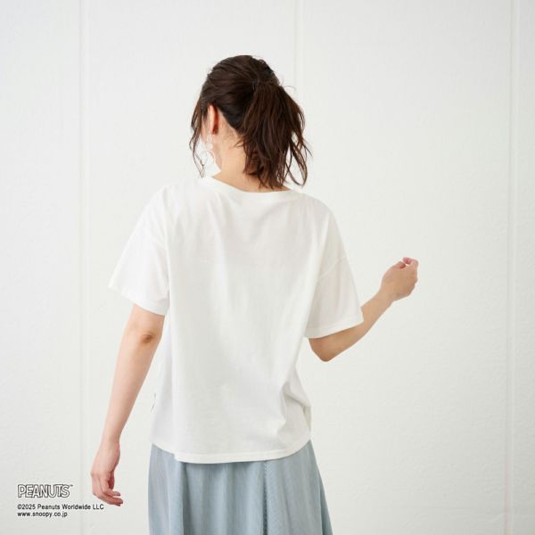 スヌーピー　ポケット付Ｔシャツ