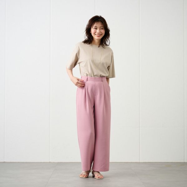 ピースフィットクール【オルスタ】ひやサラワイドパンツ