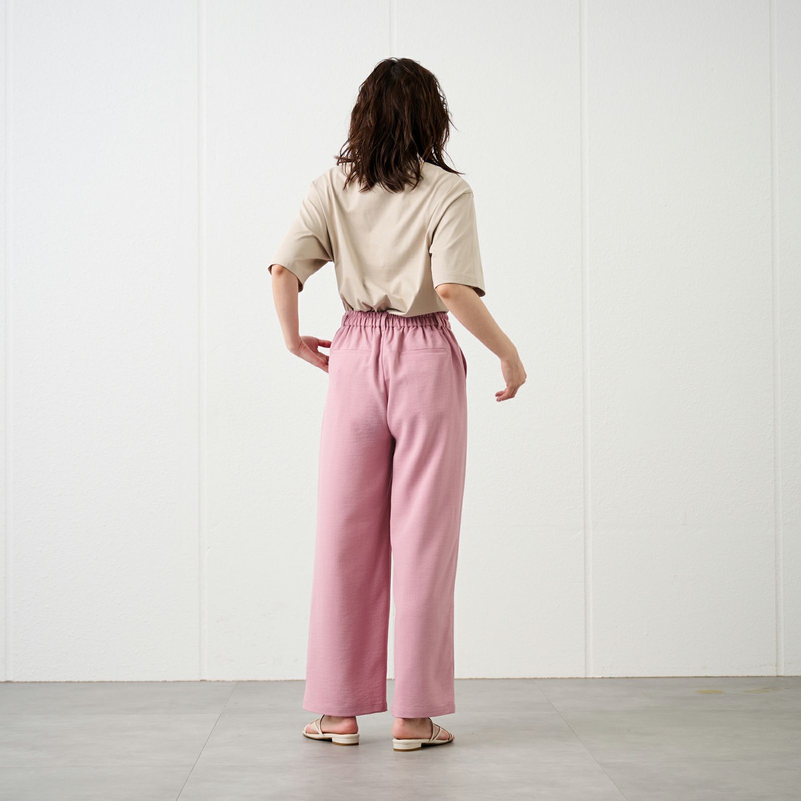 ピースフィットクール【オルスタ】ひやサラワイドパンツ