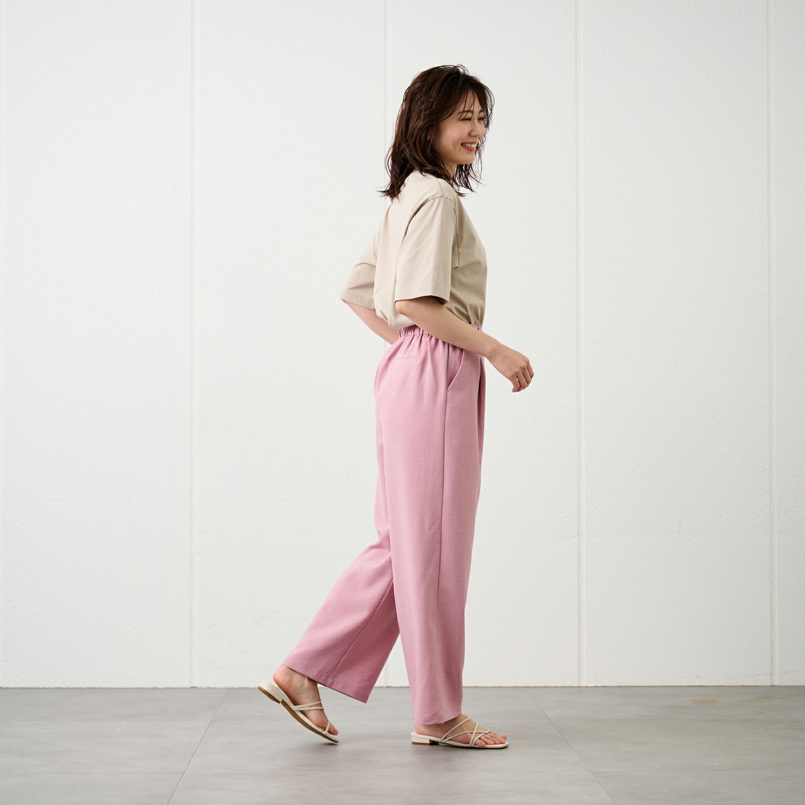 ピースフィットクール【オルスタ】ひやサラワイドパンツ