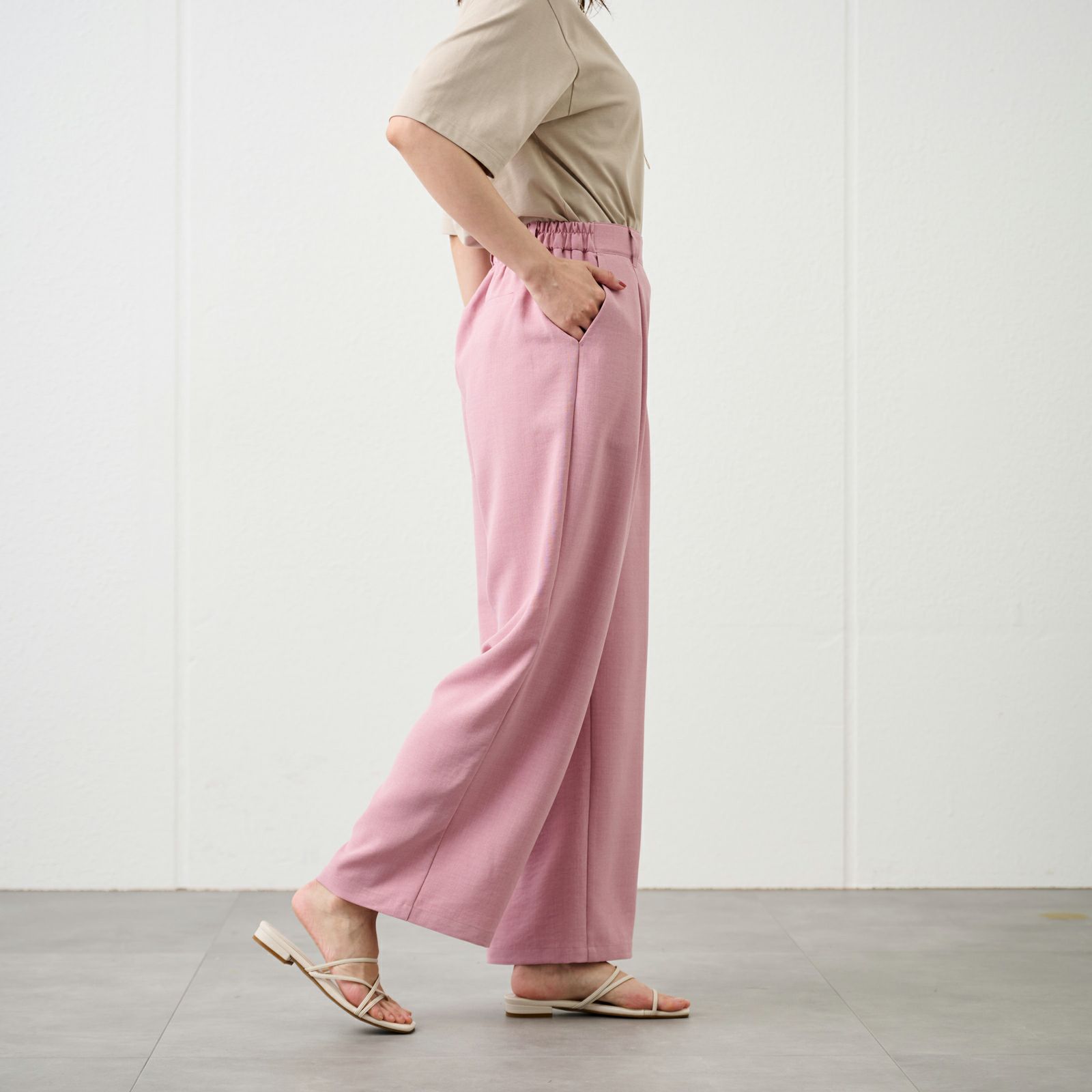 ピースフィットクール【オルスタ】ひやサラワイドパンツ