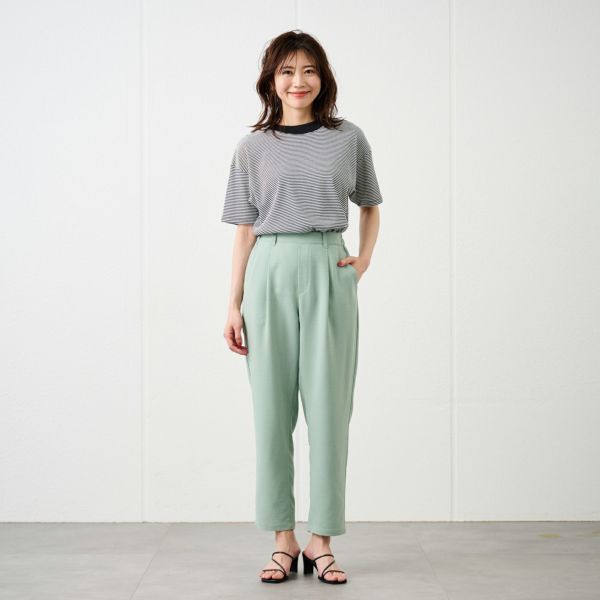 ピースフィットクール【オルスタ】ひやサラテーパードパンツ