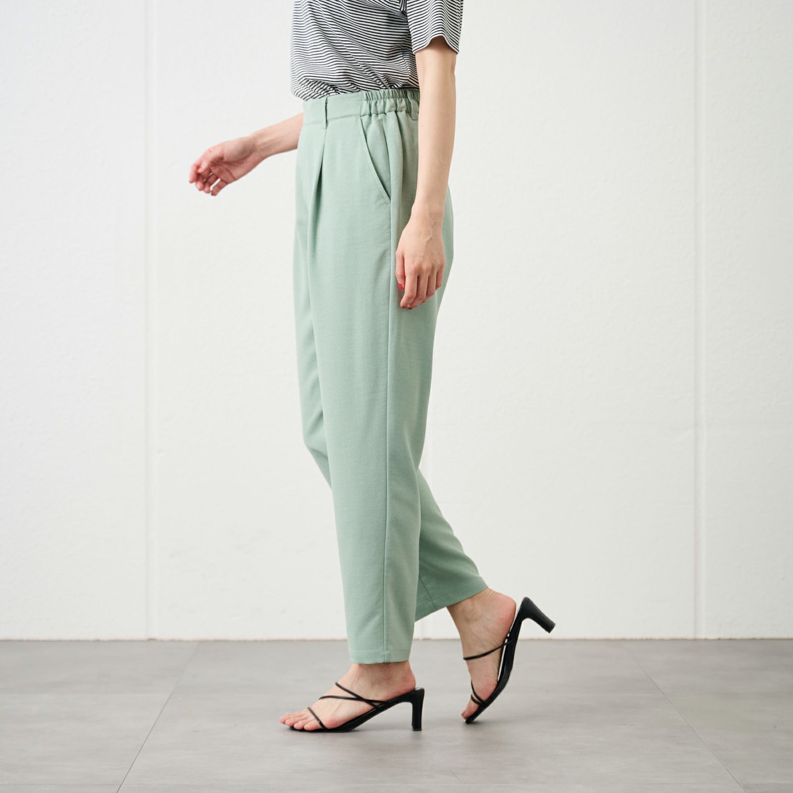 ピースフィットクール【オルスタ】ひやサラテーパードパンツ