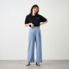 ピースフィットクール【オルスタ】ひやサラワイドパンツ　股下長め