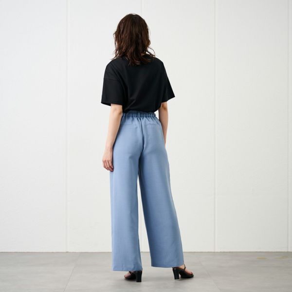 ピースフィットクール【オルスタ】ひやサラワイドパンツ　股下長め