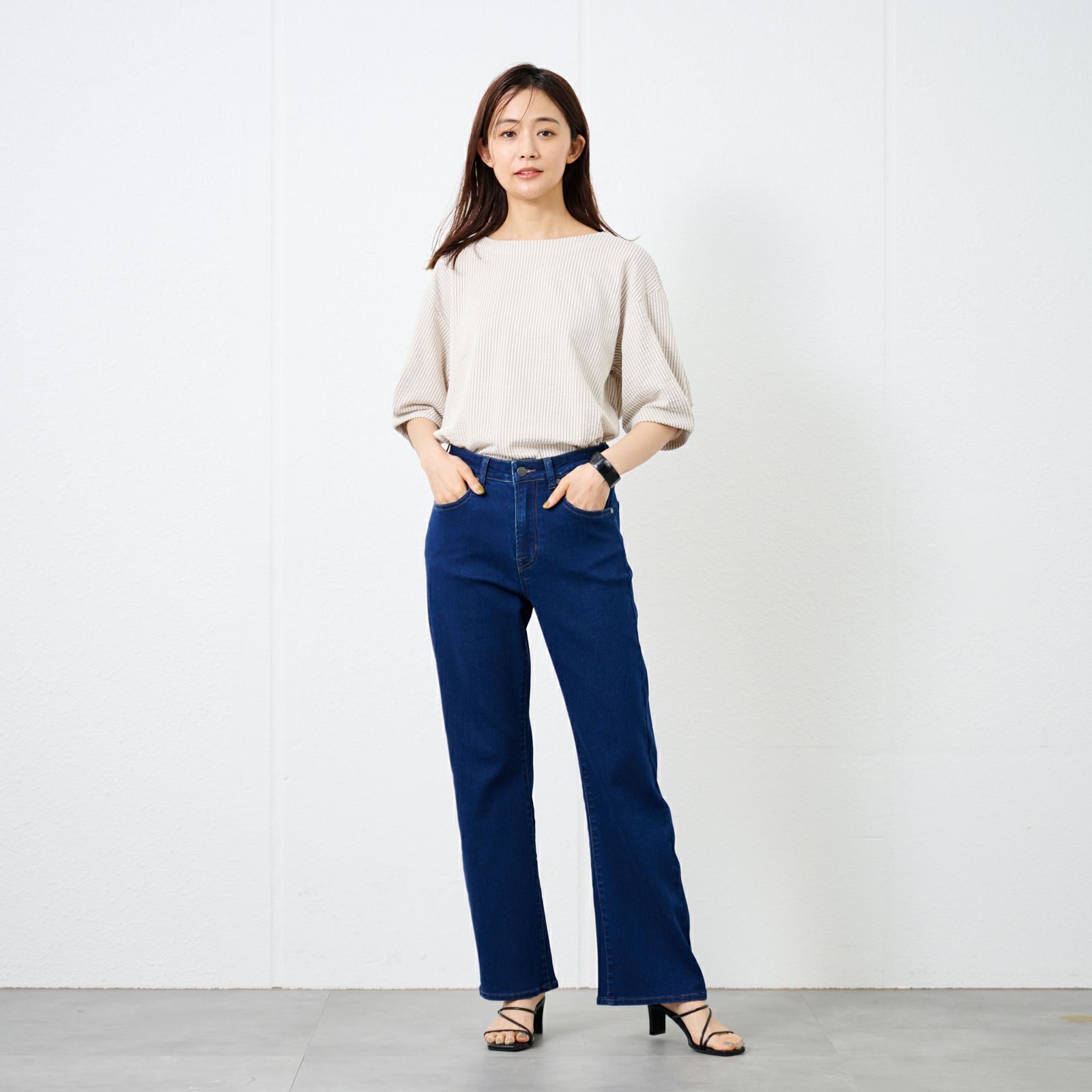 選べるまた下丈　フレアパンツ