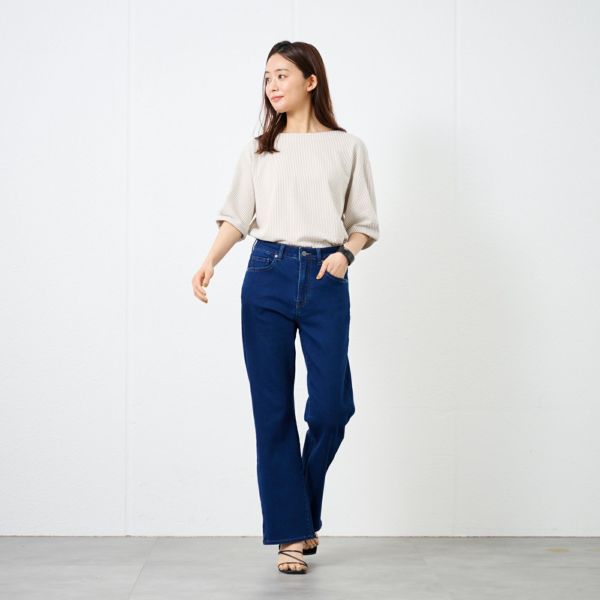 選べるまた下丈　フレアパンツ