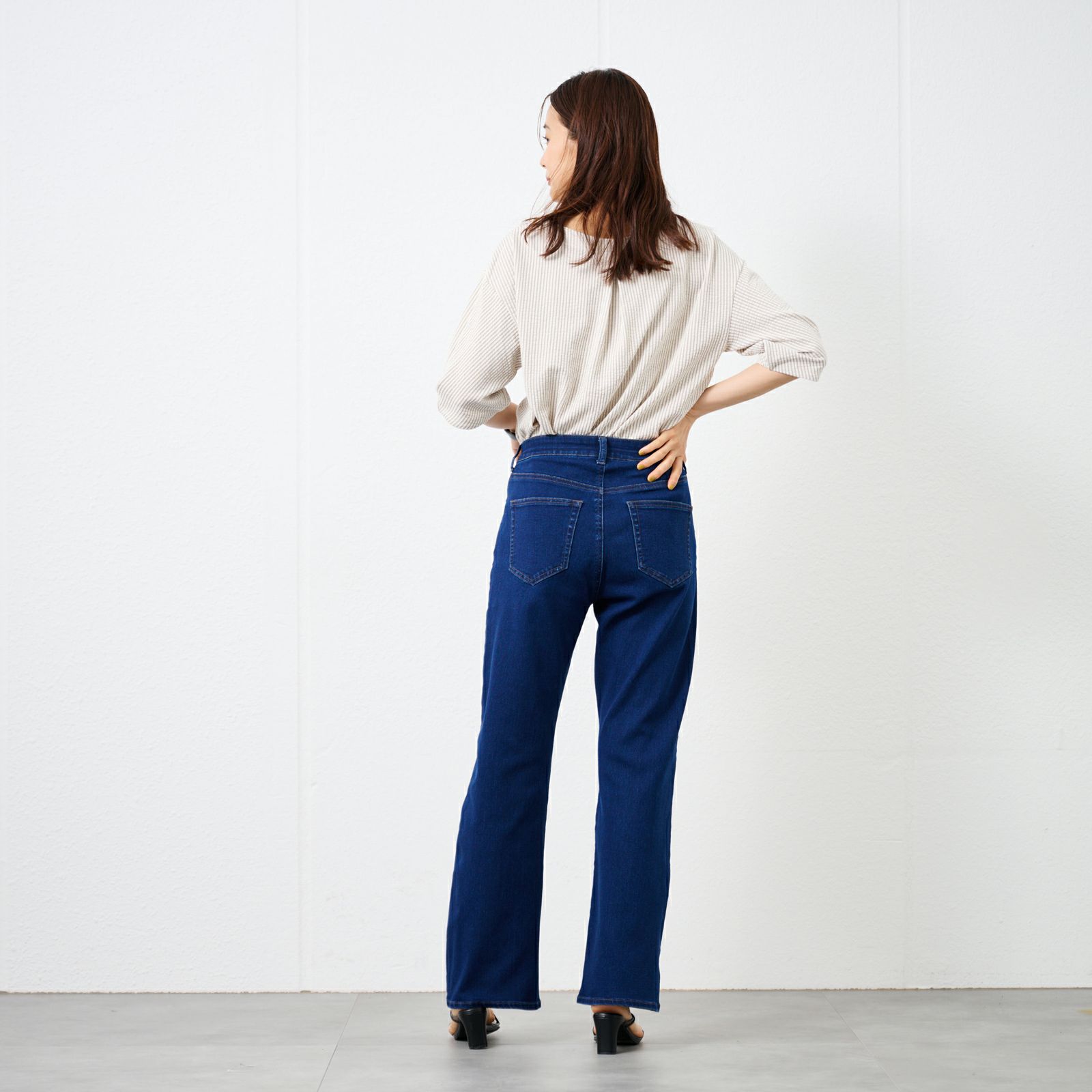 選べるまた下丈　フレアパンツ