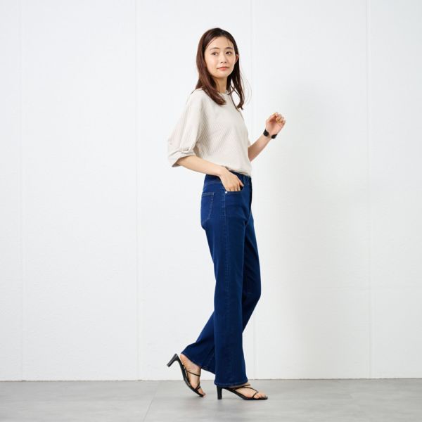 選べるまた下丈　フレアパンツ