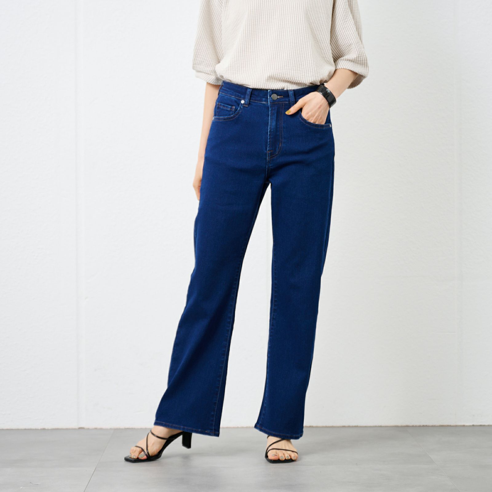 選べるまた下丈　フレアパンツ