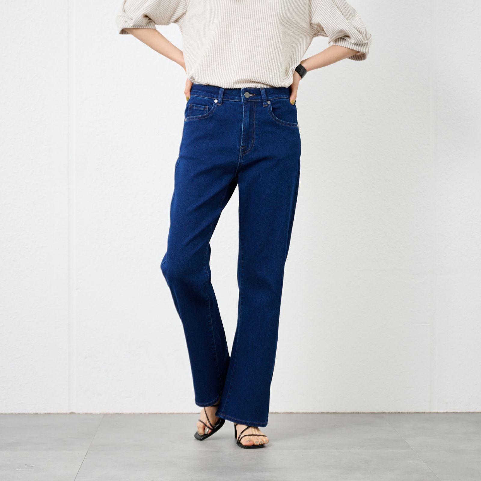 選べるまた下丈　フレアパンツ