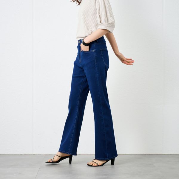 選べるまた下丈　フレアパンツ