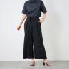 さらさらワイドパンツ