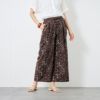 さらさらワイドパンツ