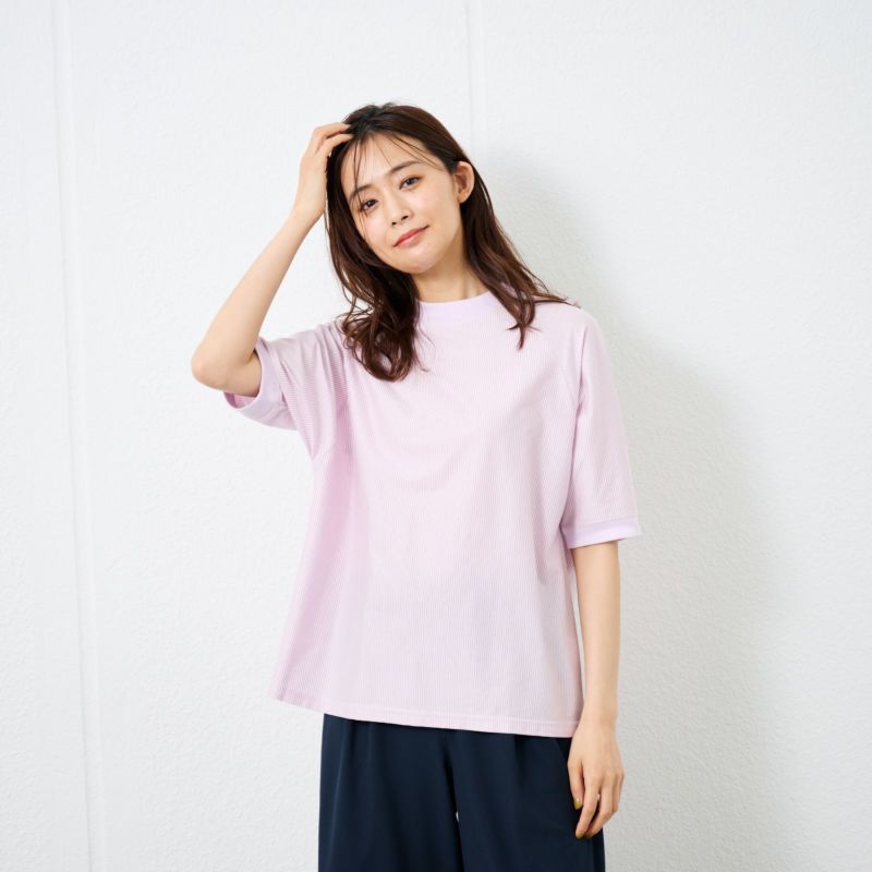 tシャツ スターバイカラーラグラン半袖モックネックシャツ レディース 楽天市場】【70％OFF対象→1197円！3点買い+クーポンで