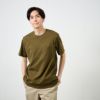 オーガニックコットン無地クルーネック半袖Ｔシャツ