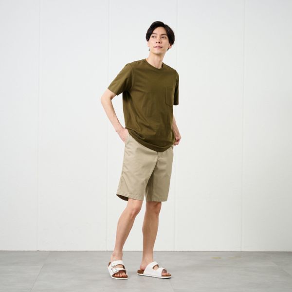 オーガニックコットン無地クルーネック半袖Ｔシャツ
