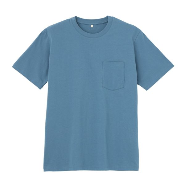 オーガニックコットン無地クルーネック半袖Ｔシャツ