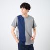 【ピースフィットクール】遮熱切替クルーネック半袖Tシャツ