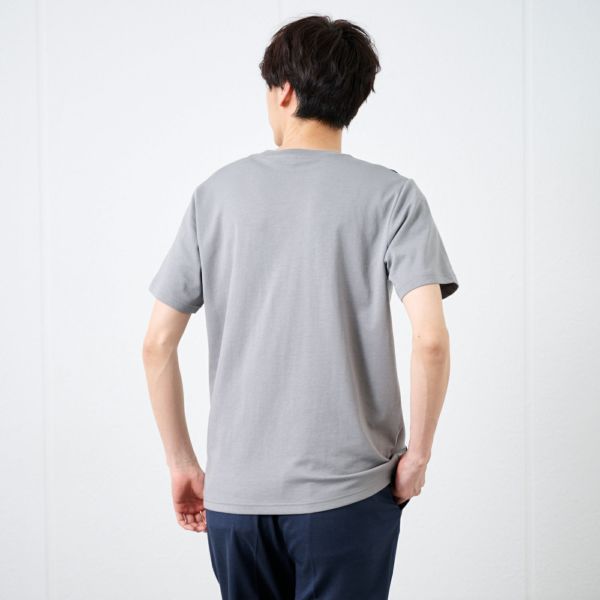 【ピースフィットクール】遮熱切替クルーネック半袖Tシャツ