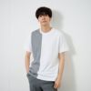 【ピースフィットクール】遮熱切替クルーネック半袖Tシャツ