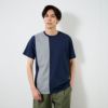 【ピースフィットクール】遮熱切替クルーネック半袖Tシャツ