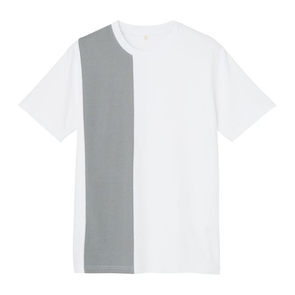 【ピースフィットクール】遮熱切替クルーネック半袖Tシャツ