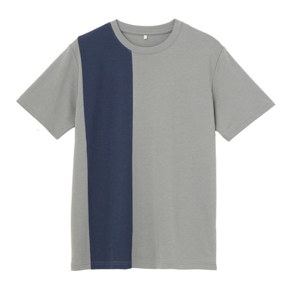 【ピースフィットクール】遮熱切替クルーネック半袖Tシャツ