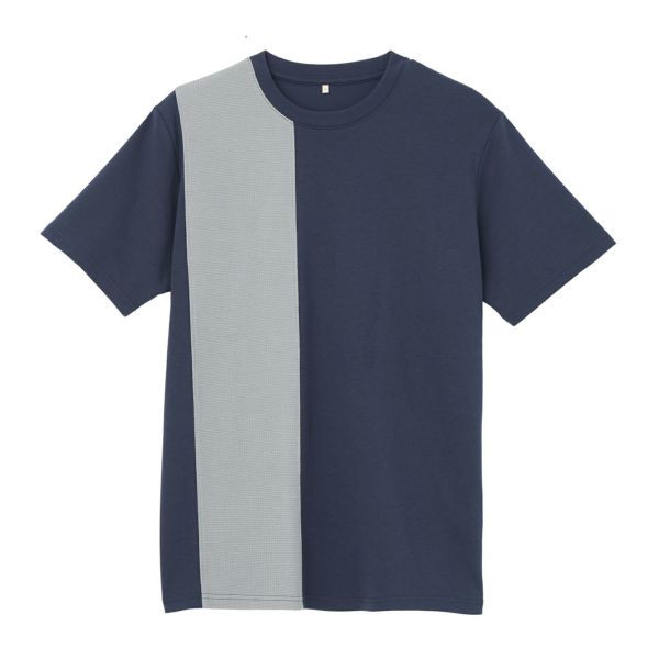 【ピースフィットクール】遮熱切替クルーネック半袖Tシャツ