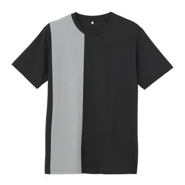 【ピースフィットクール】遮熱切替クルーネック半袖Tシャツ