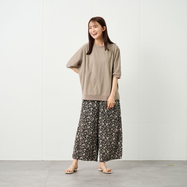 ドライ天竺切り替えドルマンＴシャツ