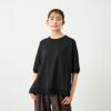ドライ天竺切り替えドルマンＴシャツ