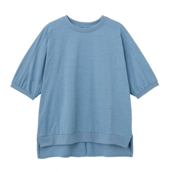 ドライ天竺切り替えドルマンＴシャツ