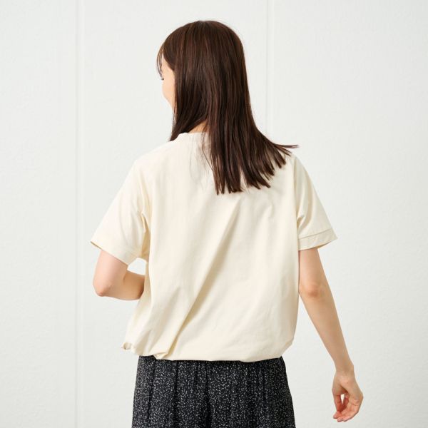 ドライ天竺リラックスドルマンＴシャツ