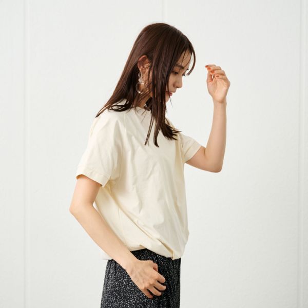 ドライ天竺リラックスドルマンＴシャツ