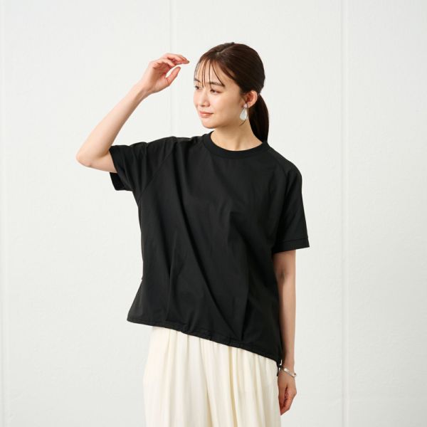 ドライ天竺リラックスドルマンＴシャツ