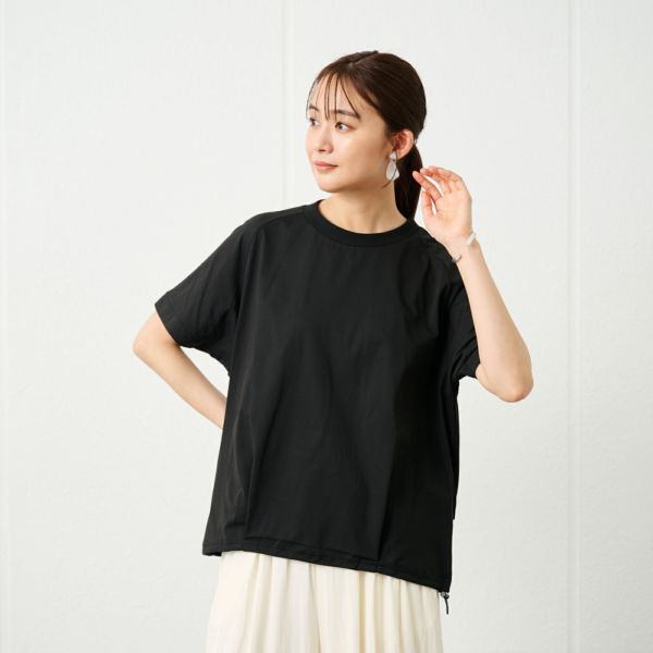 ドライ天竺リラックスドルマンＴシャツ